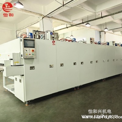 非标定制玻璃基板自动化隧道炉烘烤案例